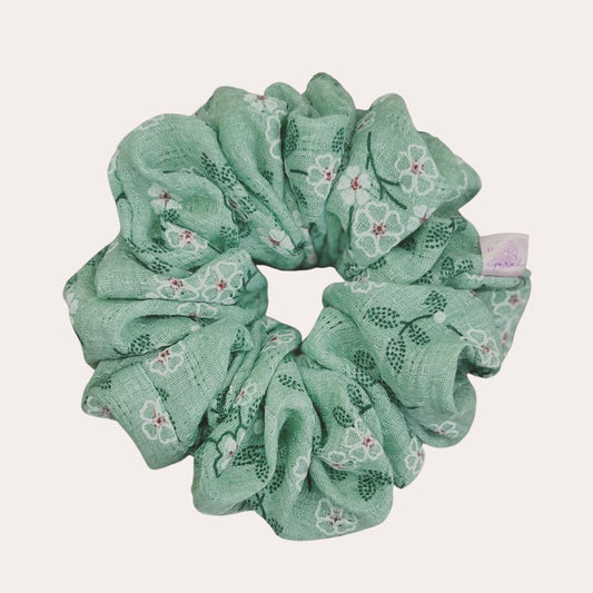 Cotton Rosa Scrunchie