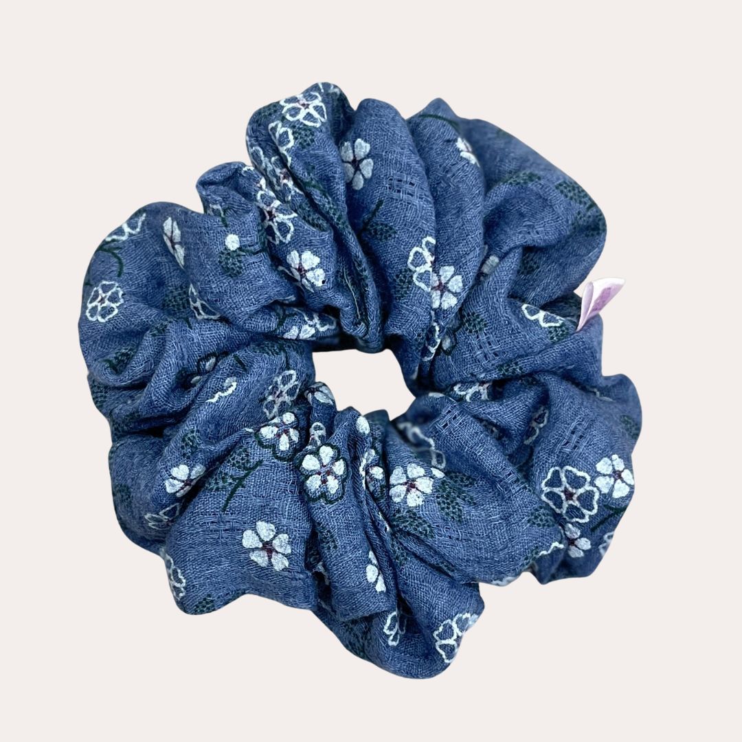 Cotton Rosa Scrunchie