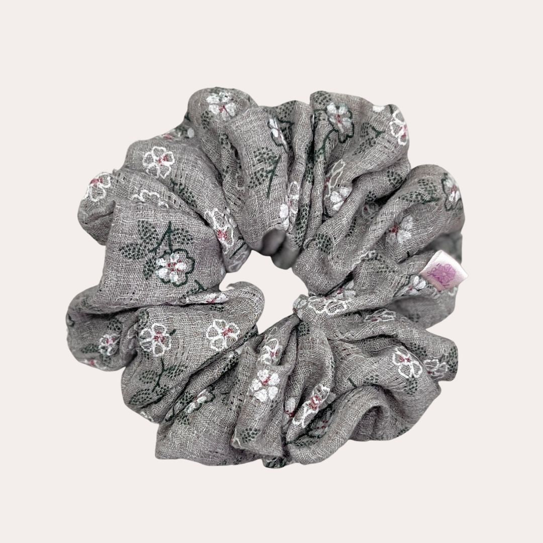 Cotton Rosa Scrunchie