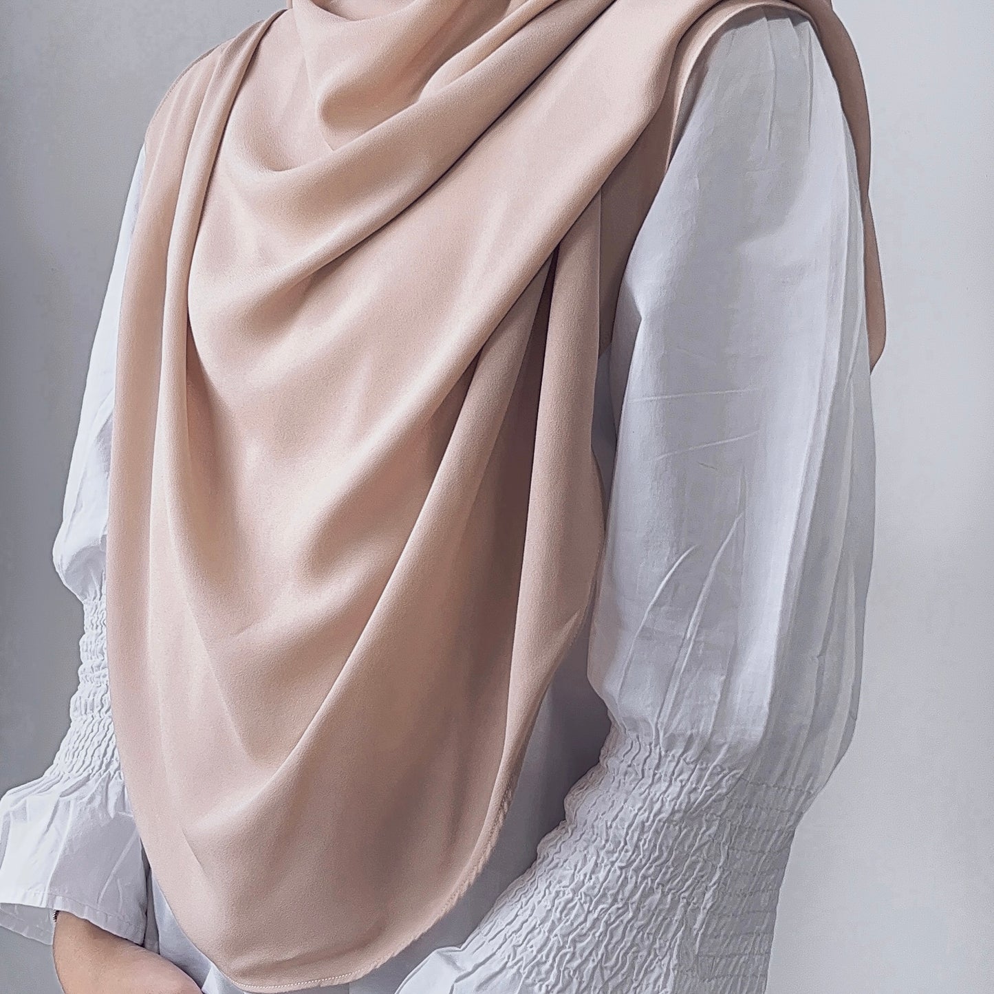 Naaima in Sarcoline (Premium Chiffon)